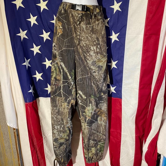 Gander Mountain Mens XL Scent Core Hunting Pants Mossy Oak Break Up - Picture 3 of 14